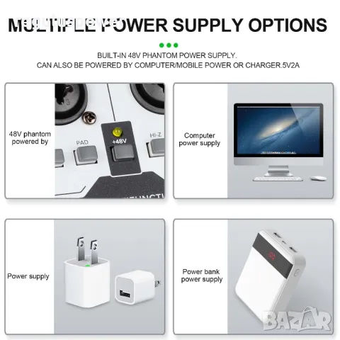 Смесителен пулт RP - MIX 6BT,DJ Mixer, Bluetooth, Usb player, 3 Band EQ, FX, Plug and Play , снимка 7 - Ресийвъри, усилватели, смесителни пултове - 49416602