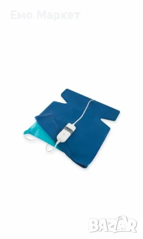 Електрическа възглавница Esperanza Silk EHB003, 60W, 40х38см., 3 степени, Син, снимка 3 - Други стоки за дома - 49521274