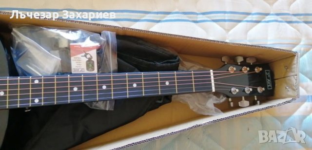 Класическа китара с метални струни 3rb ave acoustic 1. Струни - метални. Китарите с метални струни с, снимка 5 - Китари - 36911283
