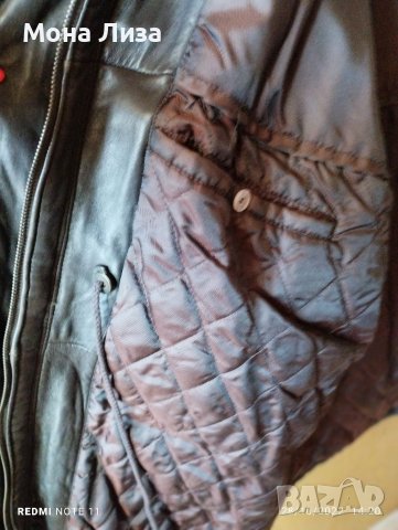 Кожено яке естествена кожа - MAXI., снимка 3 - Якета - 38582130