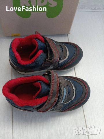 Детски обувки зимни Lasocki 22 номер естествена кожа, снимка 6 - Детски маратонки - 52599853