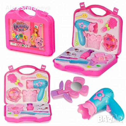 Детски козметичен комплект в куфарче, снимка 1