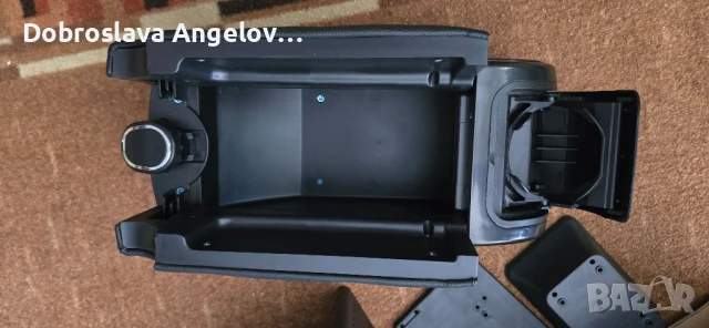 Универсален подлакътник за кола с USB портове и пепелник , снимка 2 - Аксесоари и консумативи - 50673036