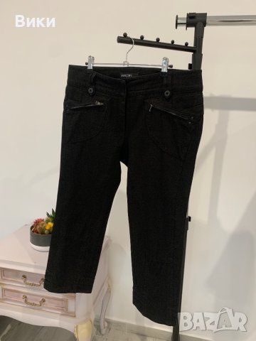 Дамски дънки в черно размер XL, снимка 8 - Дънки - 44358066