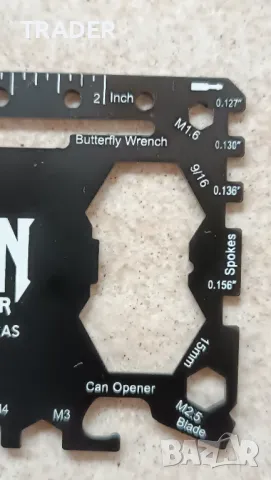 Мулти инструмент Кредитна карта, снимка 5 - Фен артикули - 39979213