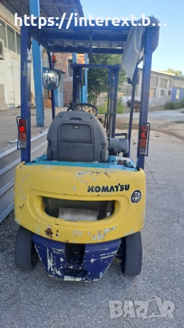 Мотокар Komatsu FG10T-17 (2001) бензинов мотокар , снимка 10 - Индустриална техника - 51584044