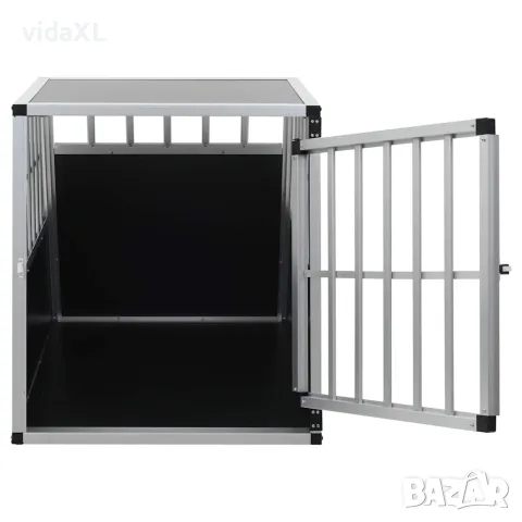 vidaXL Кучешка клетка с една врата, 65x91x69,5 см, снимка 6 - За кучета - 56146196