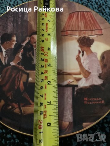 Колекционерски чинии-4 броя, снимка 11 - Колекции - 48437943