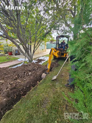 услуги с мини  комбиниран багер jcb 1cx, снимка 2 - Кърти, чисти, извозва - 56540695