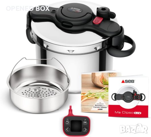 Seb Тенджера под налягане неръждаема стомана, 9 л, P4900750_9L, снимка 1