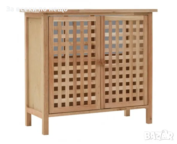 Шкаф За Мивка, Орех Масив, 66x29x61 См Код P609