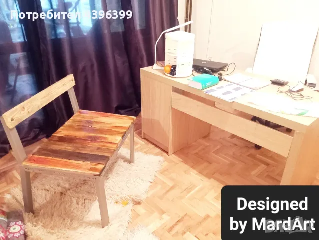 две малки пейки, снимка 3 - Столове - 49637914