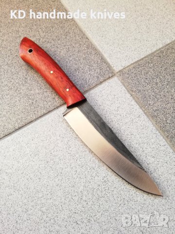 Кухненски СЕТ ръчно изработен от KD handmade knives ловни ножове, снимка 5 - Други - 33755251