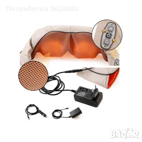 3D шиацу масажор , снимка 9 - Масажори - 40473391