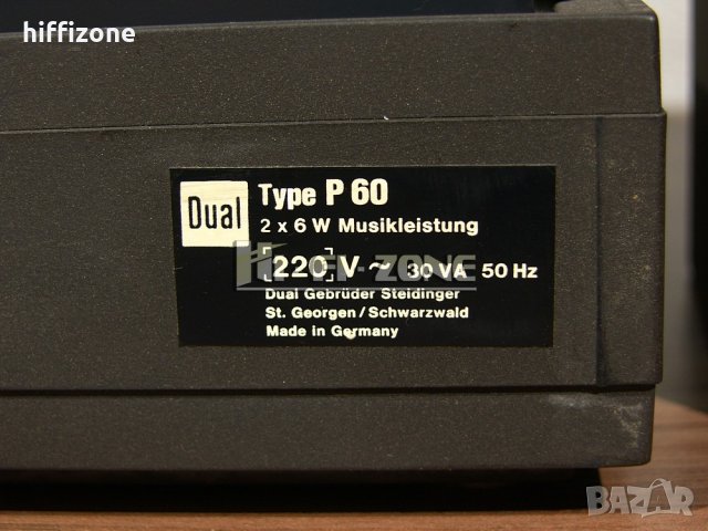ГРАМОФОН Dual p60, снимка 14 - Грамофони - 36666504
