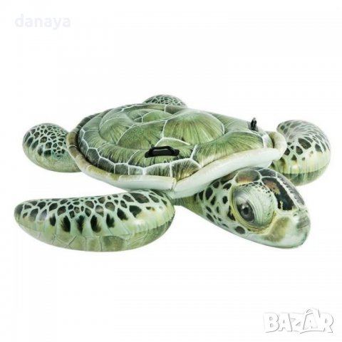 2937 Надуваема играчка Костенурка INTEX REALISTIC SEA TURTLE RIDE-ON, 191 х 170 см, снимка 3 - Водни спортове - 37118192