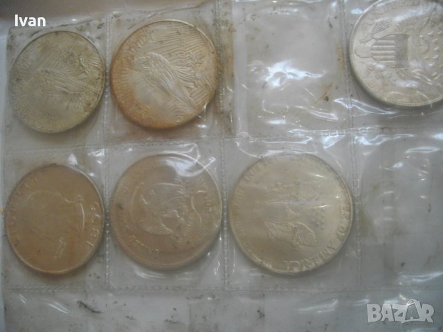 Лот 13 броя Американски 1 Долар-Реплика-Различни, снимка 5 - Нумизматика и бонистика - 44177282