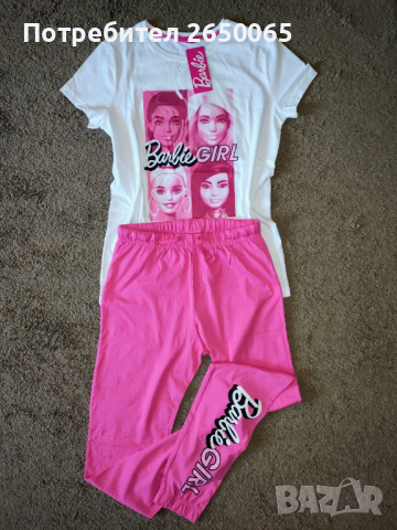 Нов BARBIE комплект размер М, снимка 7 - Комплекти - 44569850