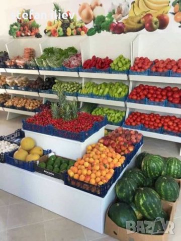 Стелажи за плодове и зеленчуци, снимка 18 - Стелажи и щандове - 29148780