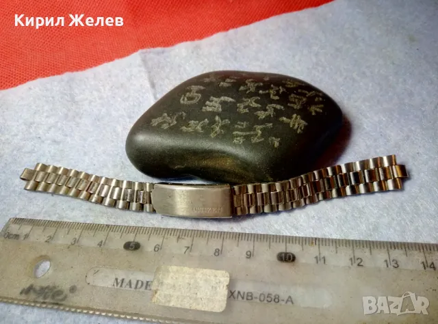 CITIZAN МАРКОВА ВЕРИЖКА За ЯПОНСКИ РЪЧЕН ЧАСОВНИК СИТИЗЕН НЕРЪЖДАЕМА СТОМАНА STAINLESS STEEL 49854