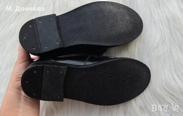 Детски официални обувки Next Black Leather Loafers №31 - НОВИ, снимка 15 - Детски обувки - 55958717
