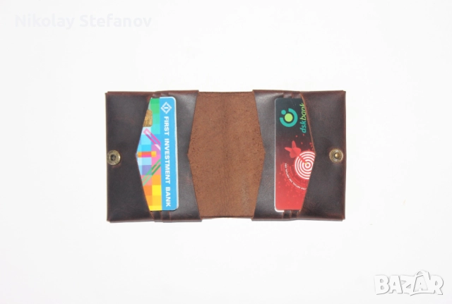 Вертикален оригами портфейл