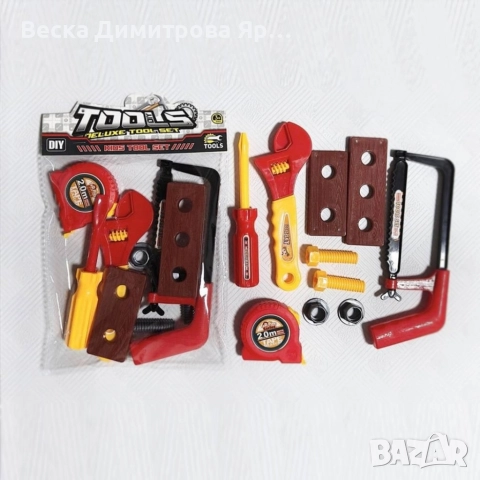 Комплект детски инструменти Deluxe Tool Set, снимка 8 - Други - 52720420