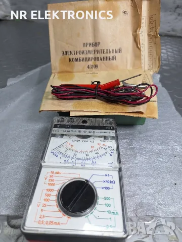Мултицет 43109,оргинални сонди , снимка 2 - Антикварни и старинни предмети - 56198639