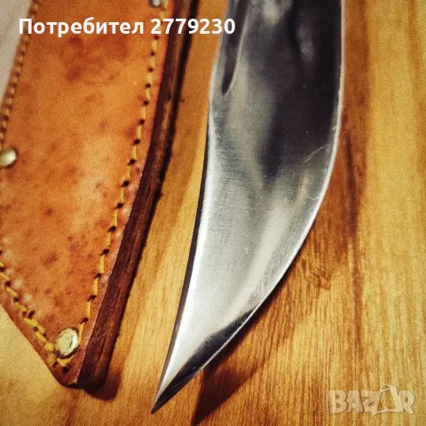 Ловен нож на Хр. Метев Нов!, снимка 8 - Ножове - 49885133