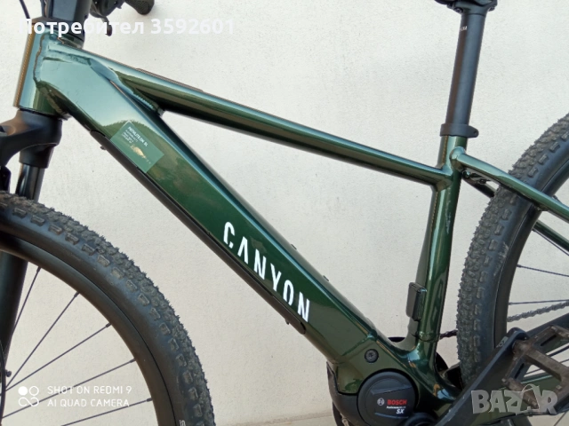 нов електрически велосипед , CANYON , снимка 3 - Велосипеди - 54247292