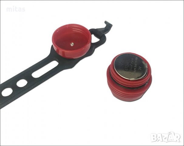 Комплект LED светлини за велосипед, Фар, Стоп, Водоустойчиви, Батерия, снимка 6 - Аксесоари за велосипеди - 27860084