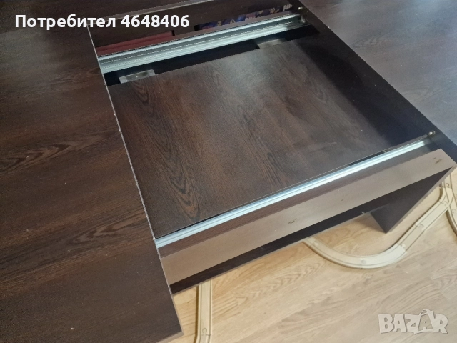 холна маса с механизъм за промяна на височина, снимка 3 - Дивани и мека мебел - 52378424