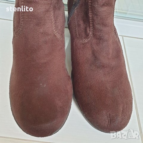 Топли дамски ботуши на удобна платформа, снимка 13 - Дамски ботуши - 31799158