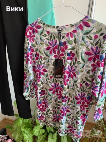 Дамска блуза в два цвята, снимка 6 - Блузи с дълъг ръкав и пуловери - 40822265