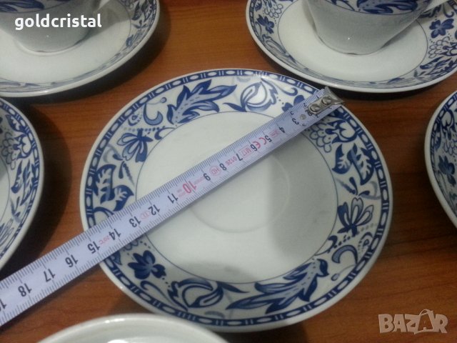 Стар български порцелан чаши за чай , снимка 7 - Други ценни предмети - 36623819