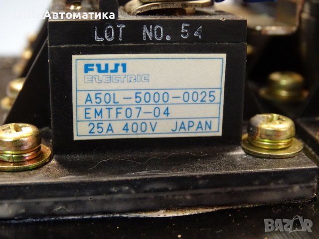 теристорен блок FUJI Electric A50L-5000-0025, снимка 6 - Резервни части за машини - 37106459
