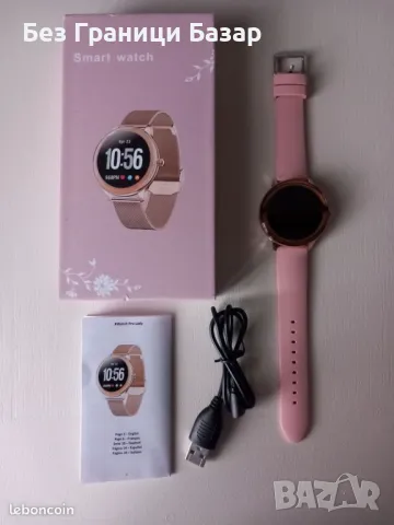 Нов розов Смарт часовник Фитнес гривна за Жени идеален Подарък