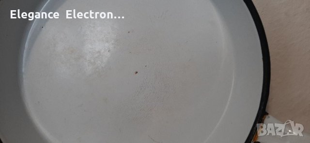 Българска емайлиран тиган 28см, снимка 4 - Съдове за готвене - 35607302