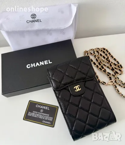 Дамска мини Чанта Chanel ЕСТЕСТВЕНА КОЖА , снимка 10 - Чанти - 50389389
