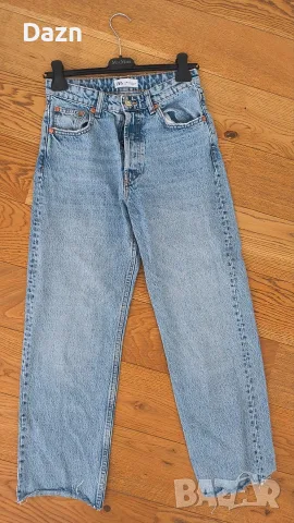дънки Zara в син цвят, снимка 2 - Дънки - 56325065