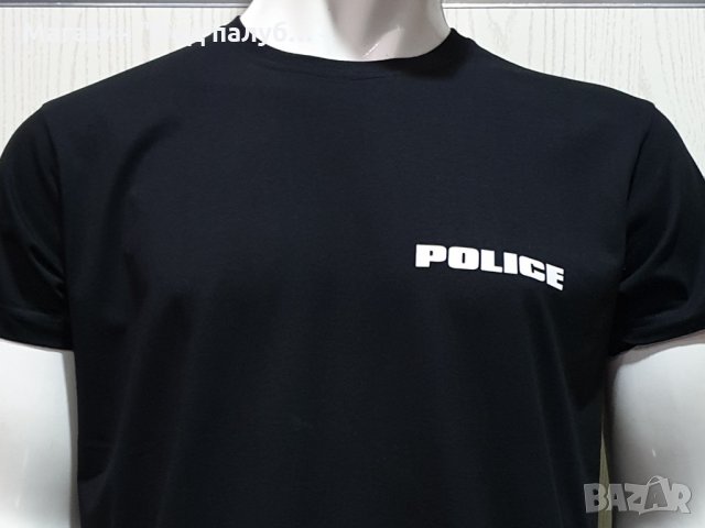 Нова мъжка тениска с трансферен печат POLICE (Полиция), снимка 9 - Тениски - 30163026