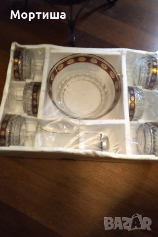 Indiana Glass Company - около 1960 г.  ретро  сервиз за пунш НАМАЛЕН, снимка 7 - Сервизи - 29266318