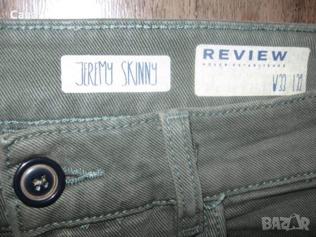 Дънки REVIEW   мъжки,М, снимка 4 - Дънки - 35417869