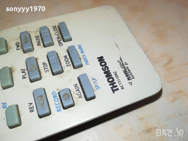 THOMSON TV DVD VCR REMOTE-SWISS 2804232745, снимка 7 - Дистанционни - 40520795