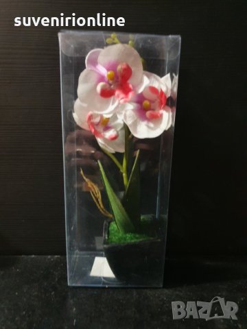 Изкуствени орхидеи в саксийка , снимка 1