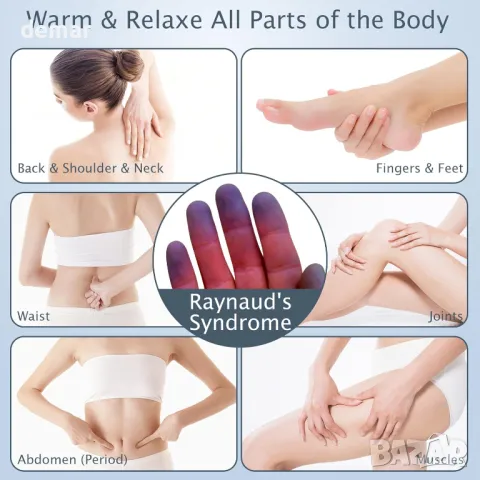 Нагреватели за ръце, презареждащи се с USB и за многократна употреба, комплект от 2 броя за до 12 ч, снимка 6 - Други стоки за дома - 49893682