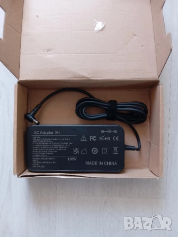Продавам зарядно за лаптоп Asus 120W / ROG / ZenBook Pro