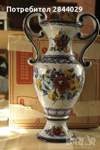 продавам стара керамична ваза, снимка 1 - Антикварни и старинни предмети - 42503372