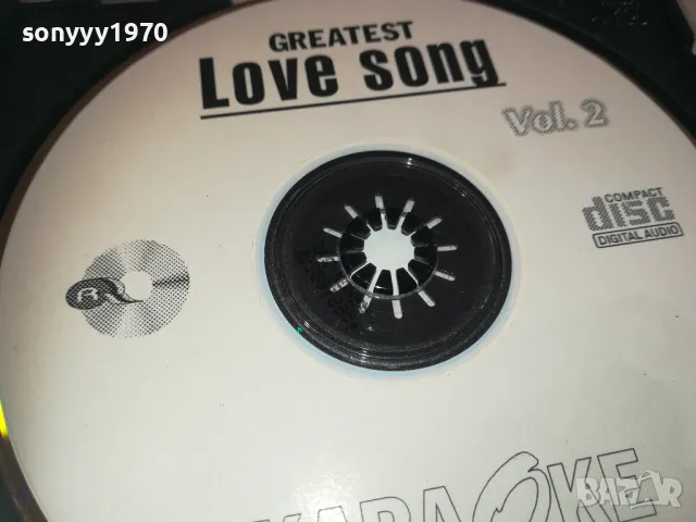 GREATEST LOVE SONG-KARAOKE CD 0111241712, снимка 10 - CD дискове - 47804507