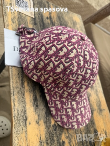 шапка с козирка Dior , снимка 2 - Шапки - 56138831